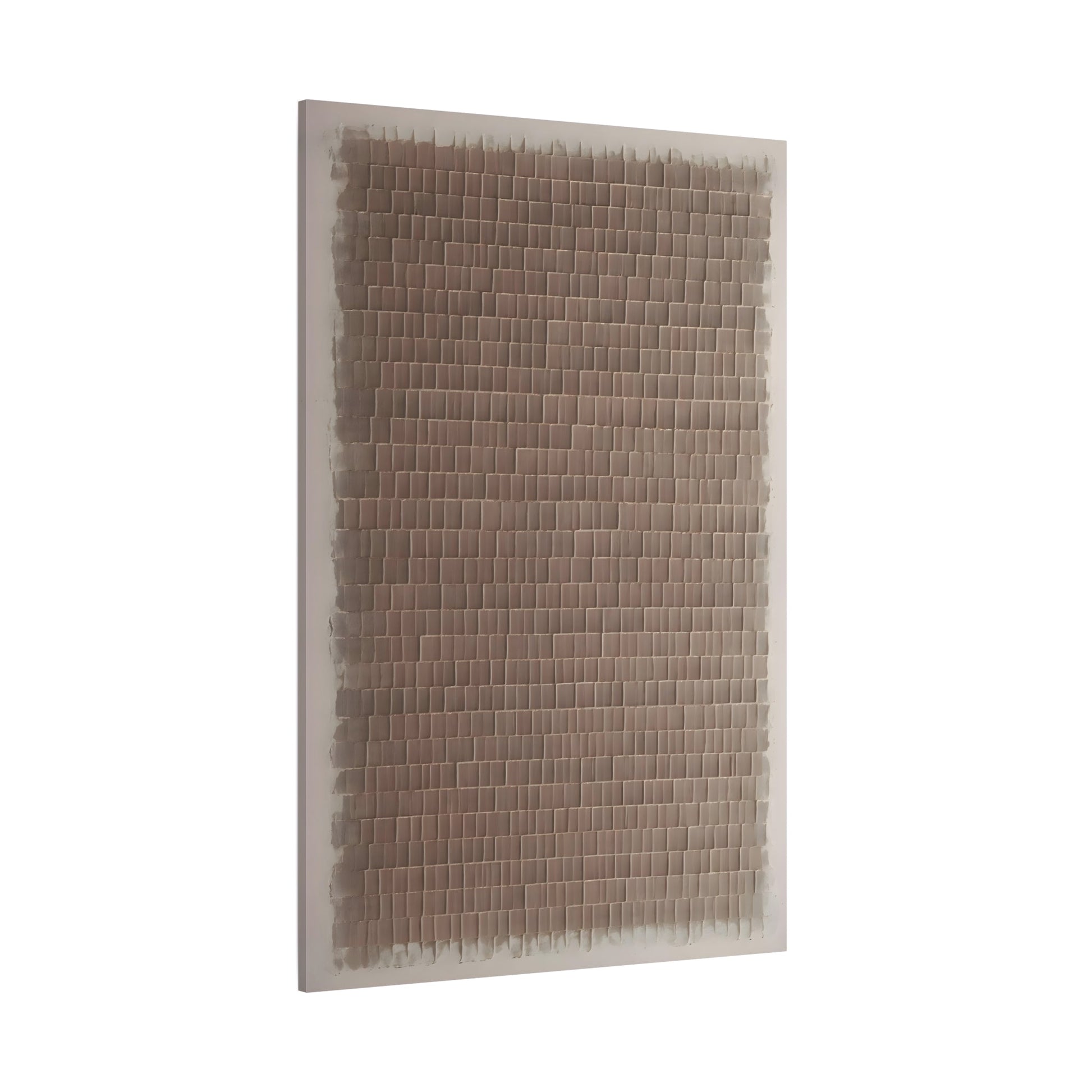 Wabi Sabi Minimalist Brown Abstract - Canvas Wall Art Print - YesArtYes