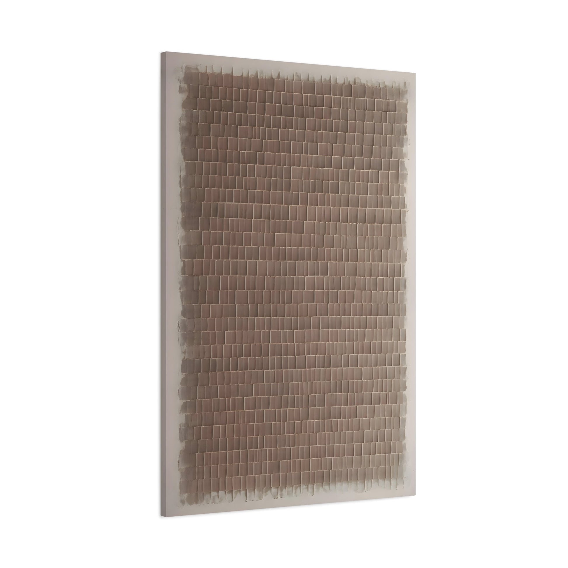 Wabi Sabi Minimalist Brown Abstract - Canvas Wall Art Print - YesArtYes