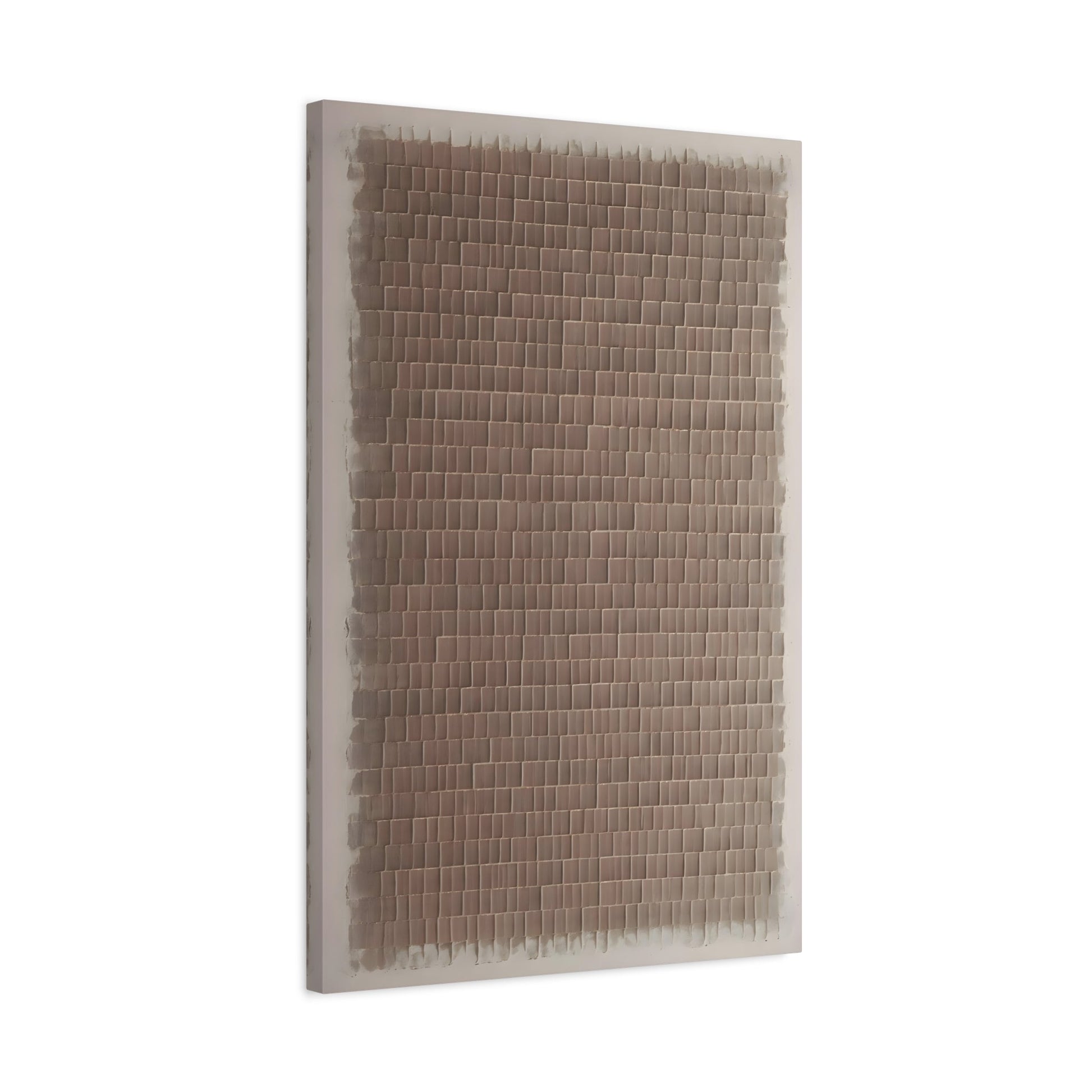 Wabi Sabi Minimalist Brown Abstract - Canvas Wall Art Print - YesArtYes