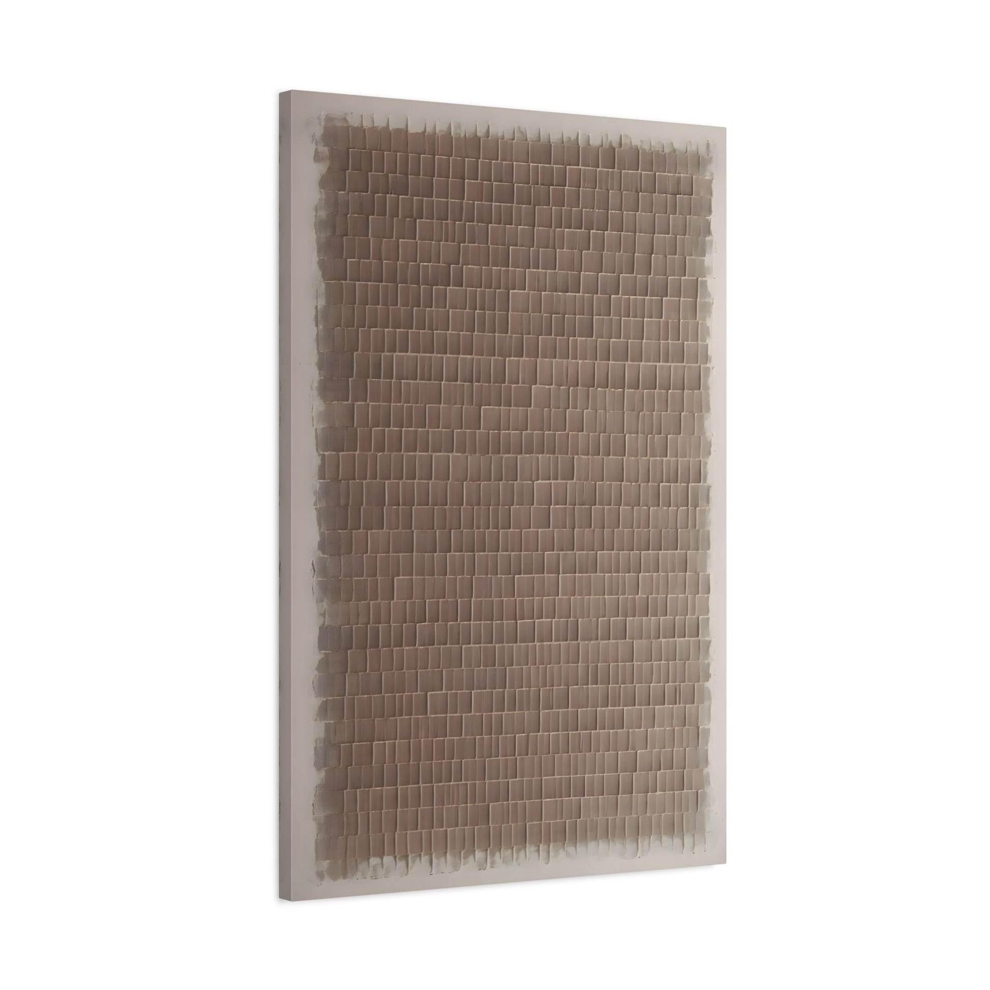Wabi Sabi Minimalist Brown Abstract - Canvas Wall Art Print - YesArtYes