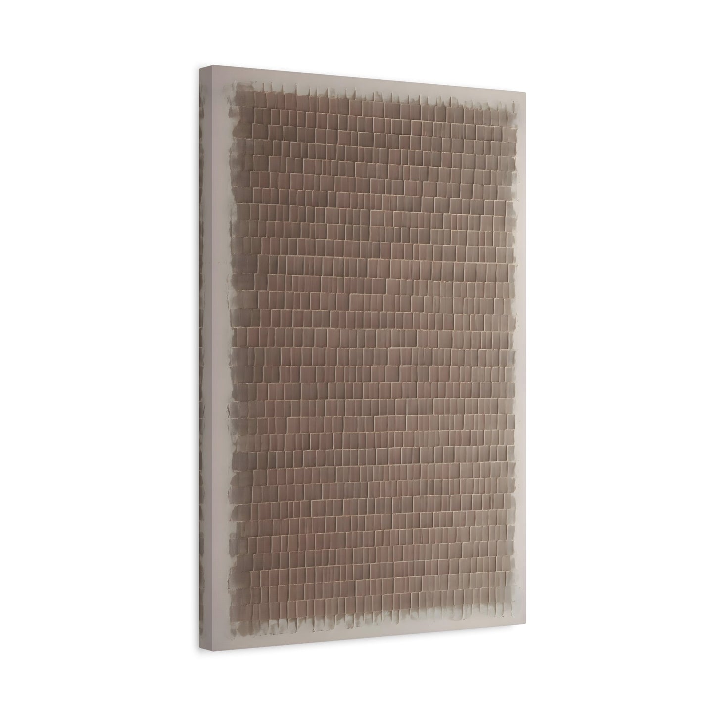 Wabi Sabi Minimalist Brown Abstract - Canvas Wall Art Print - YesArtYes