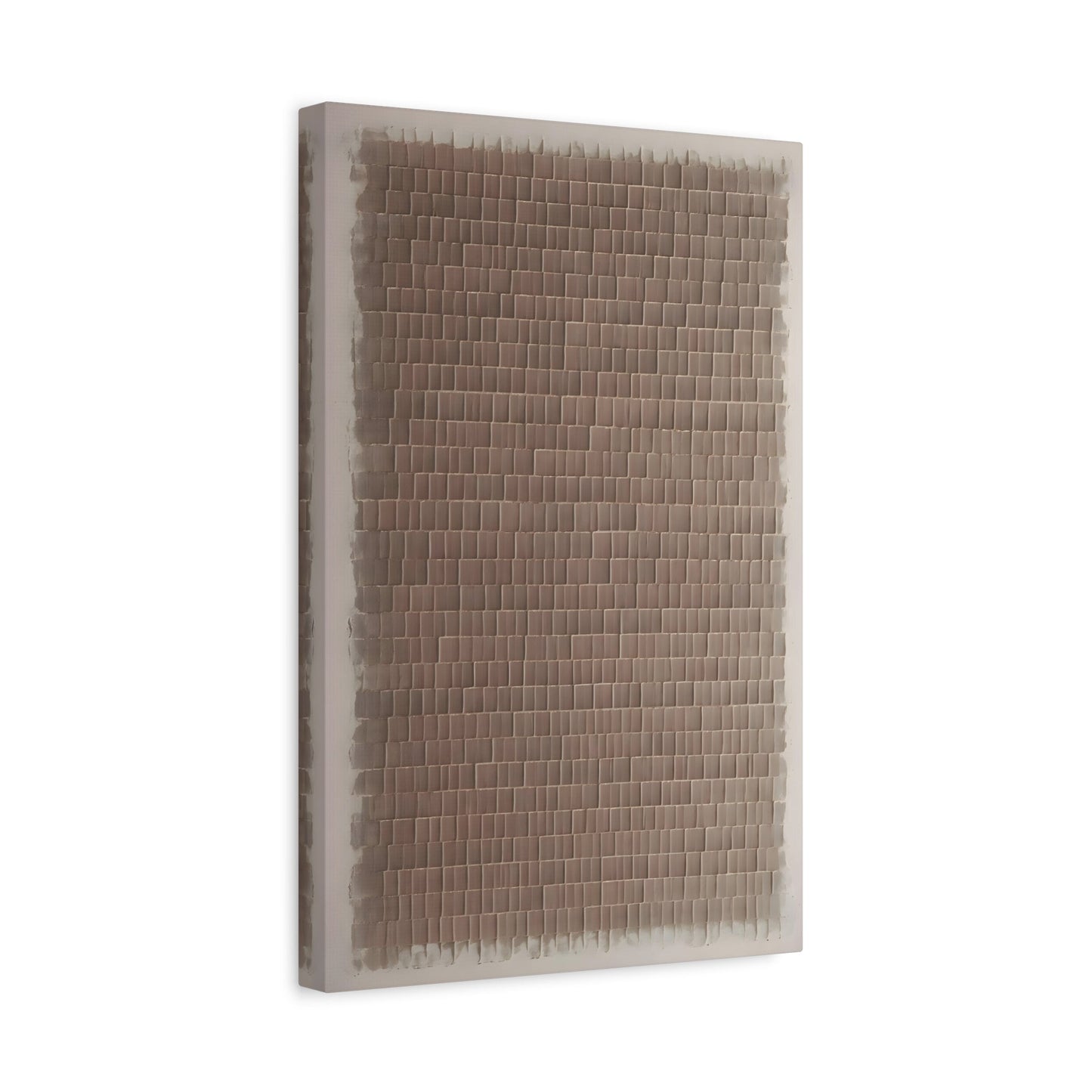 Wabi Sabi Minimalist Brown Abstract - Canvas Wall Art Print - YesArtYes