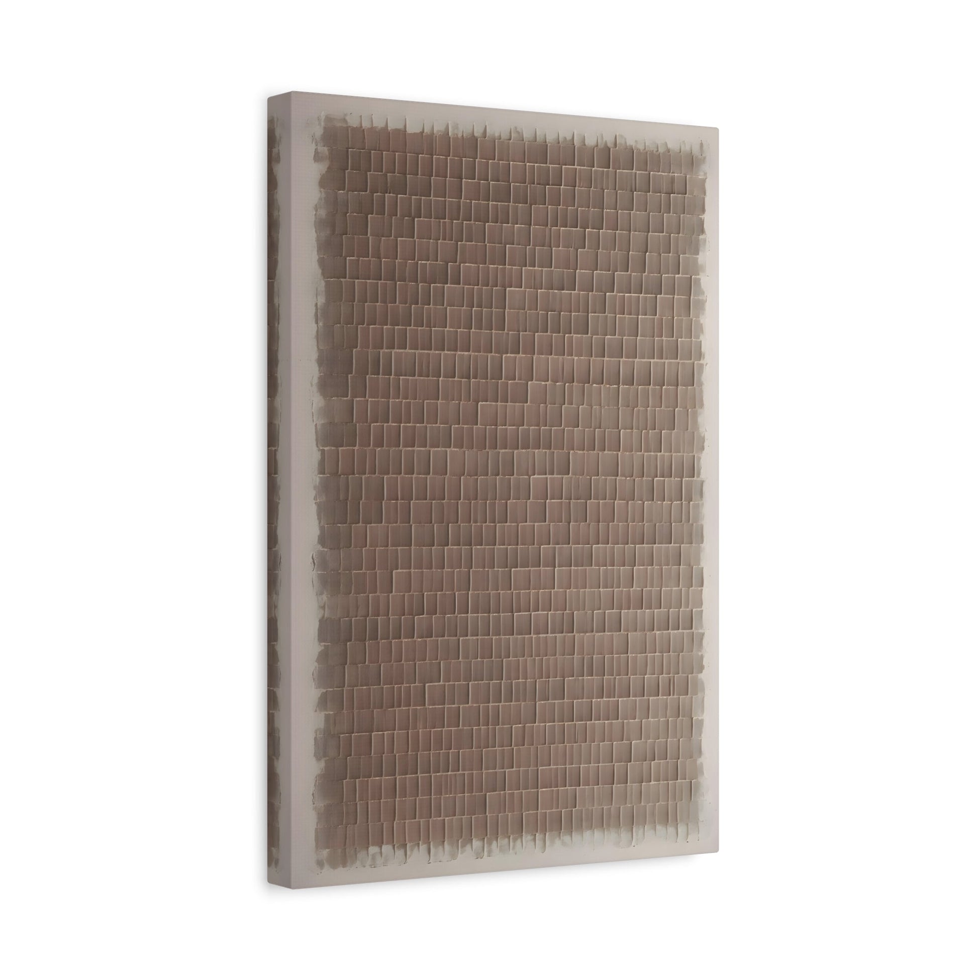 Wabi Sabi Minimalist Brown Abstract - Canvas Wall Art Print - YesArtYes