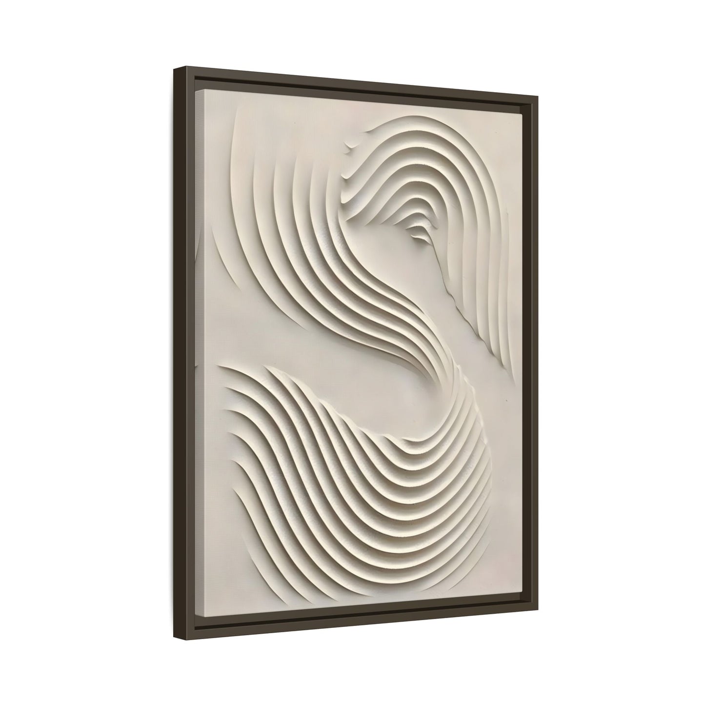 Wabi - Sabi Motion Modern Canvas Print - Minimalist Home Office Artwork - YesArtYes