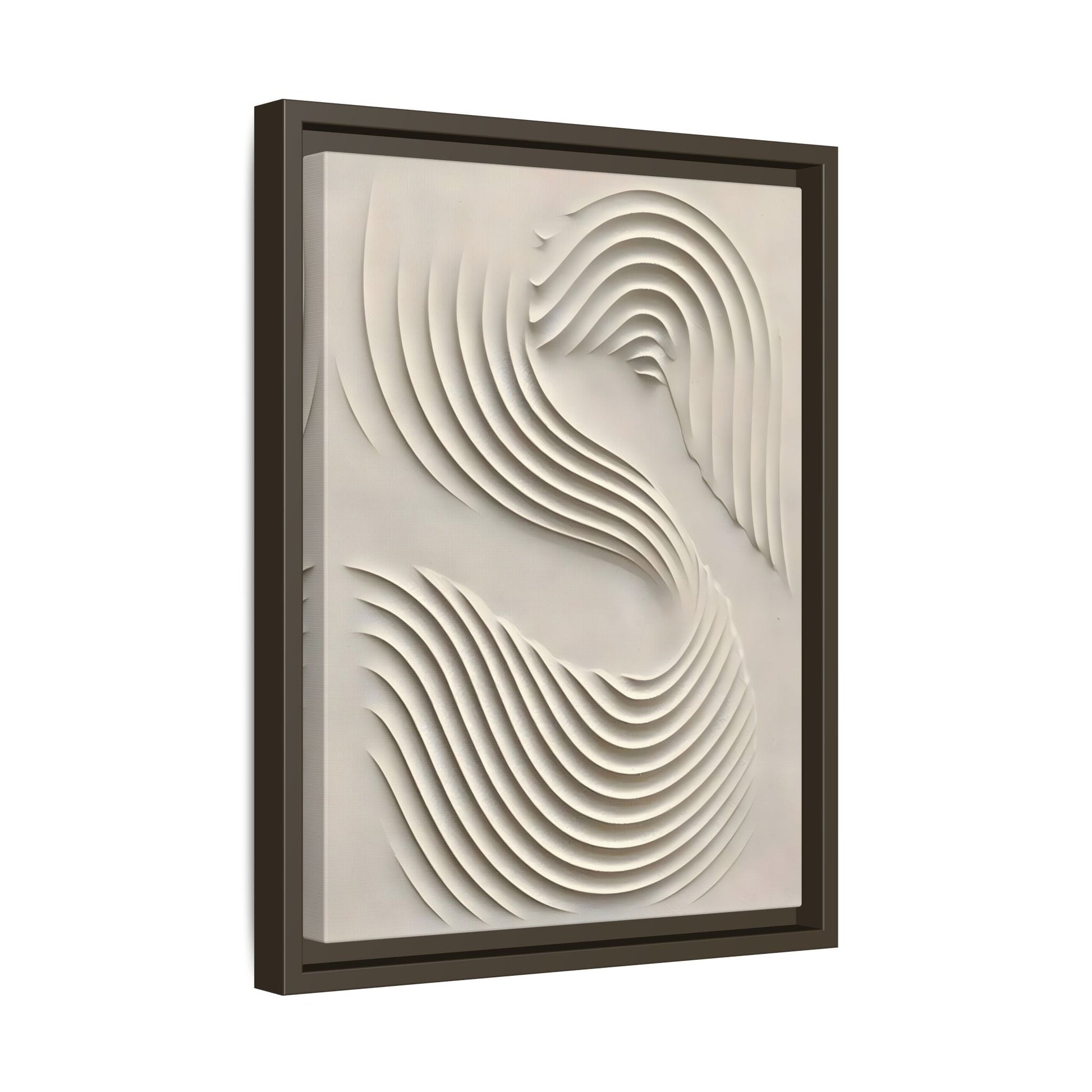 Wabi - Sabi Motion Modern Canvas Print - Minimalist Home Office Artwork - YesArtYes