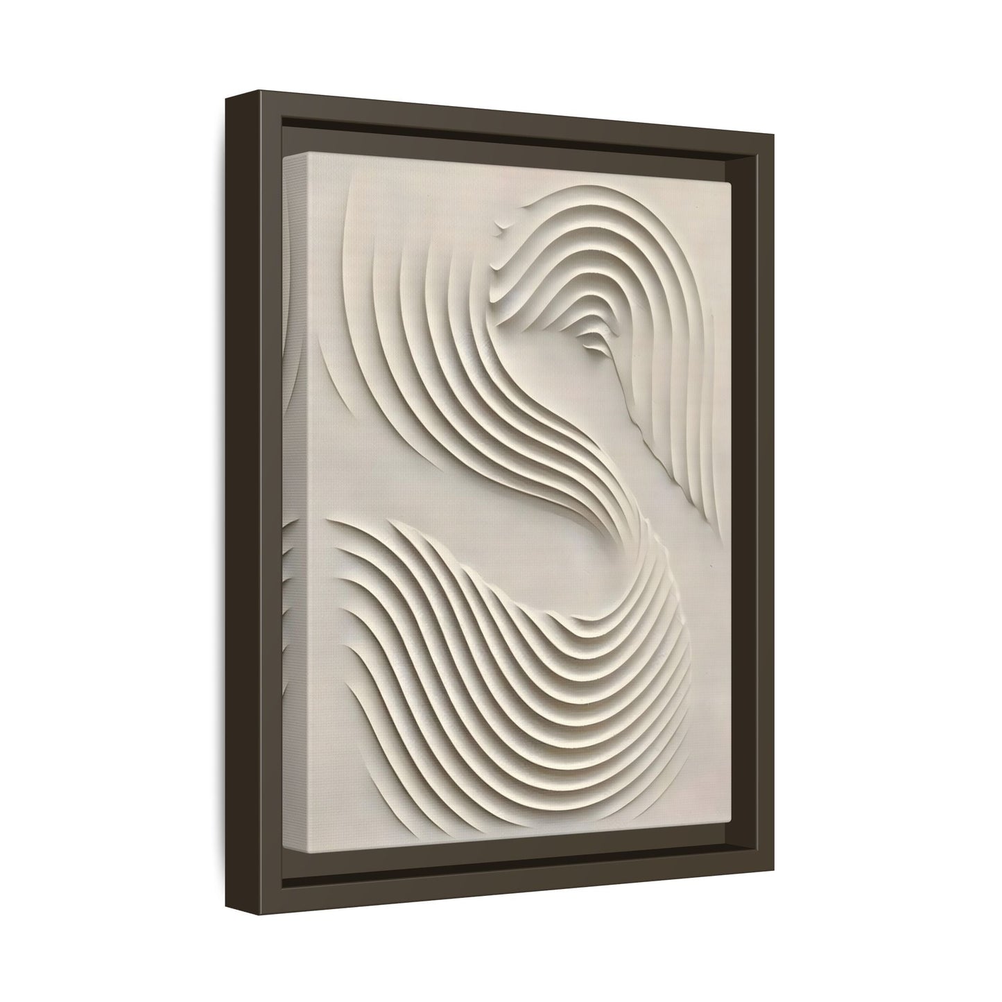 Wabi - Sabi Motion Modern Canvas Print - Minimalist Home Office Artwork - YesArtYes