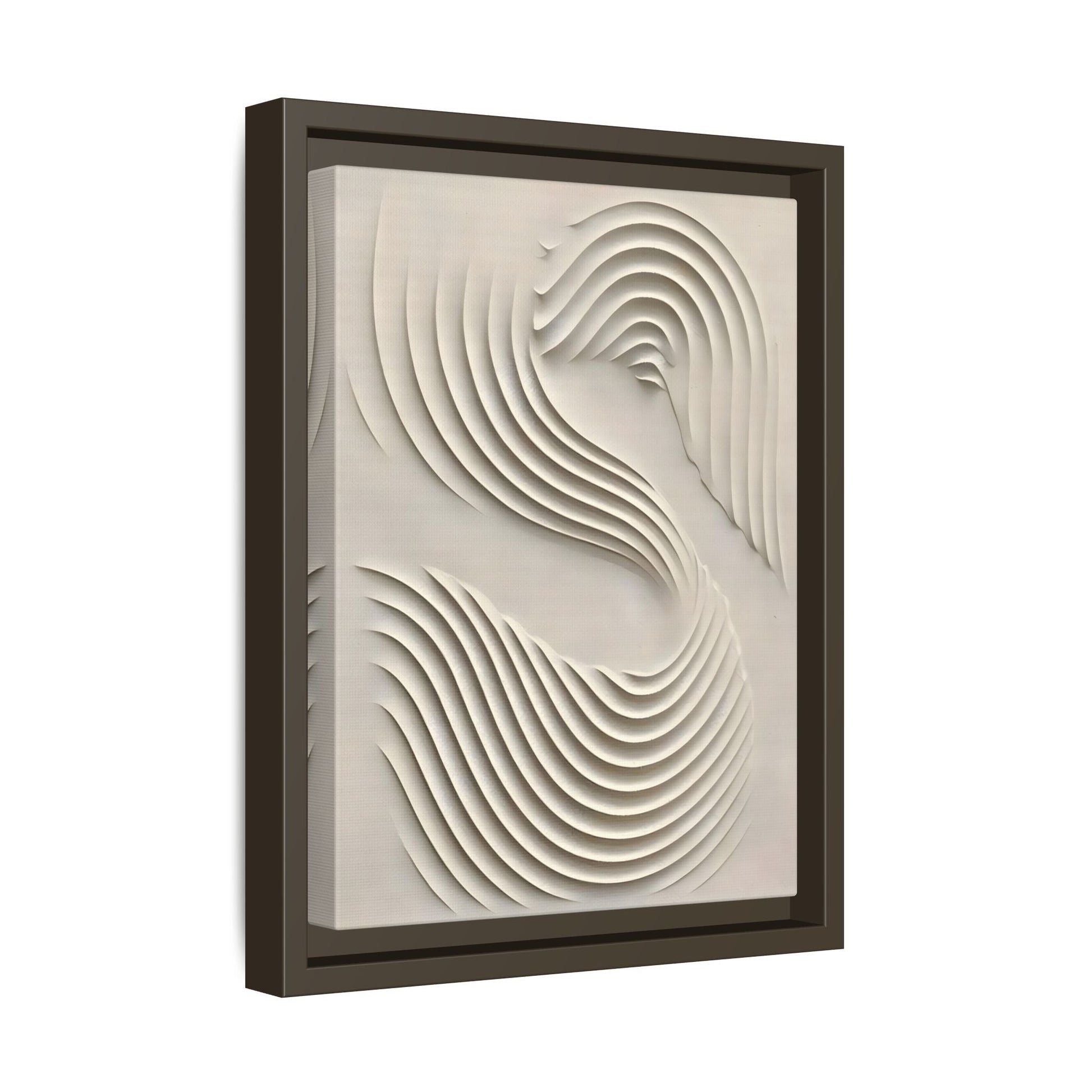 Wabi - Sabi Motion Modern Canvas Print - Minimalist Home Office Artwork - YesArtYes