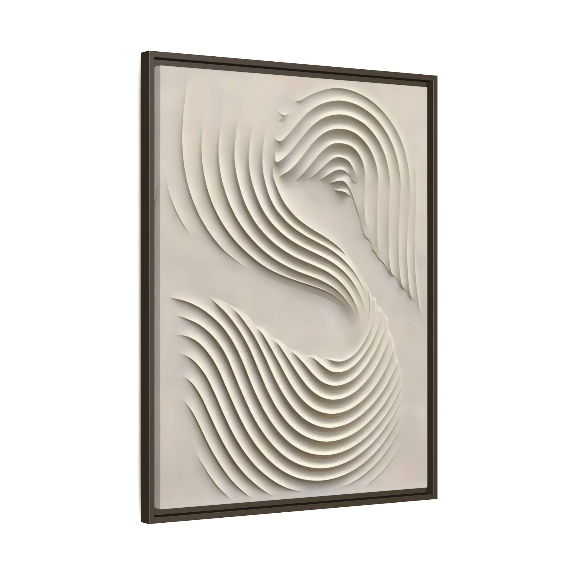 Wabi - Sabi Motion Modern Canvas Print - Minimalist Home Office Artwork - YesArtYes