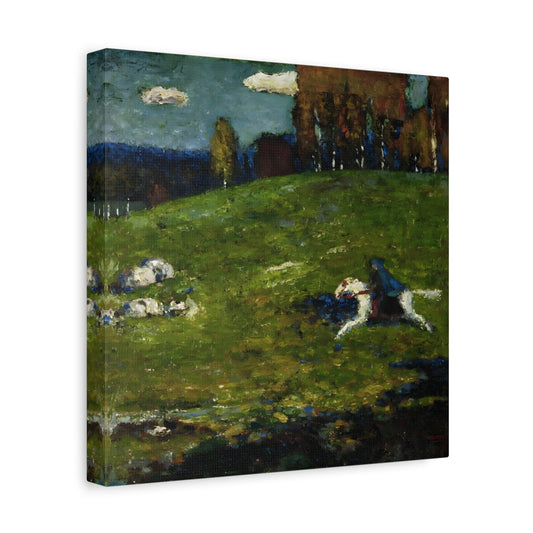 Wassily Kandinsky Blue Rider - Square Canvas Wall Art Print