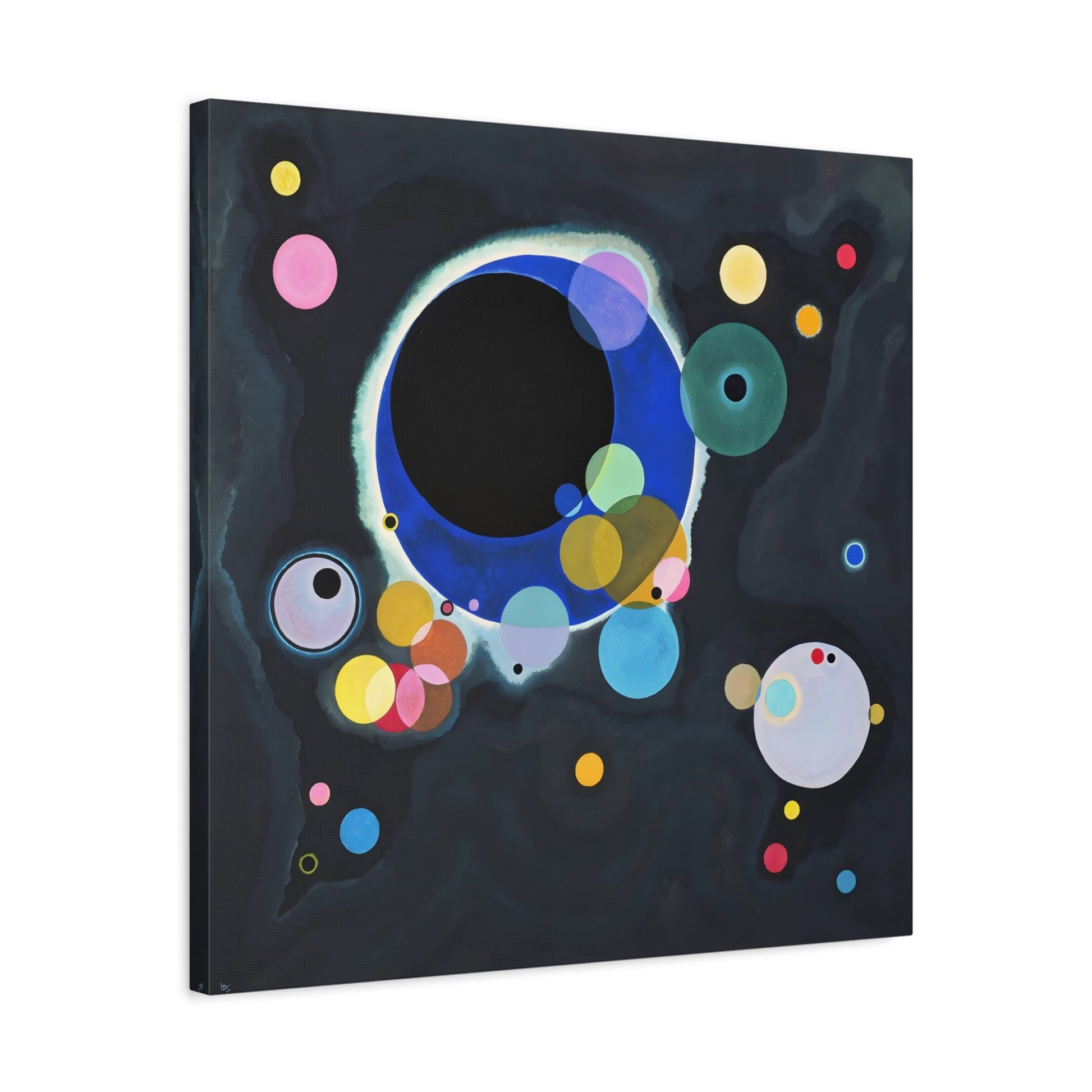 Wassily Kandinsky Several Circles - Canvas Wall Art Print Reproduction