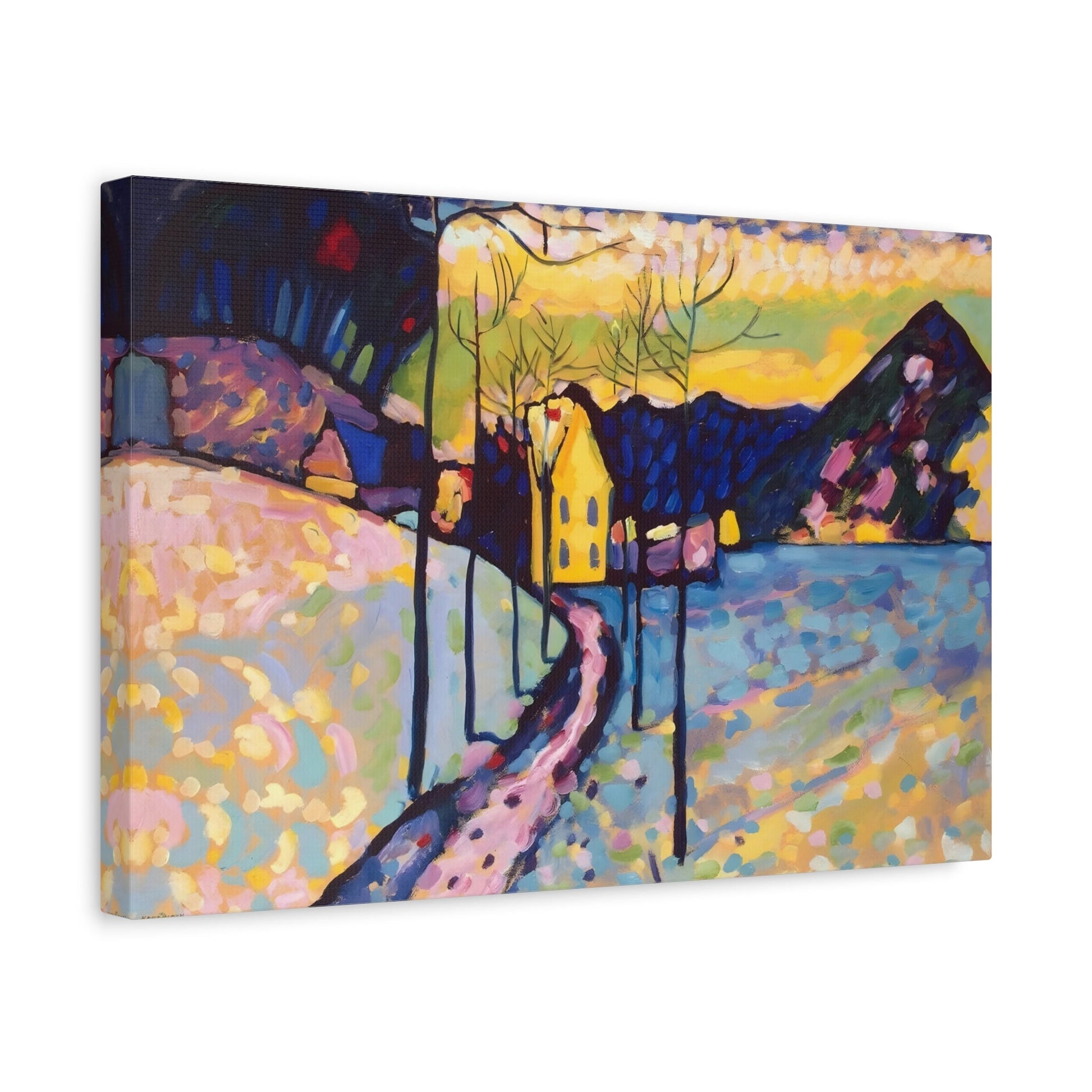 Wassily Kandinsky Winter Landscape - Canvas Wall Art Reproduction