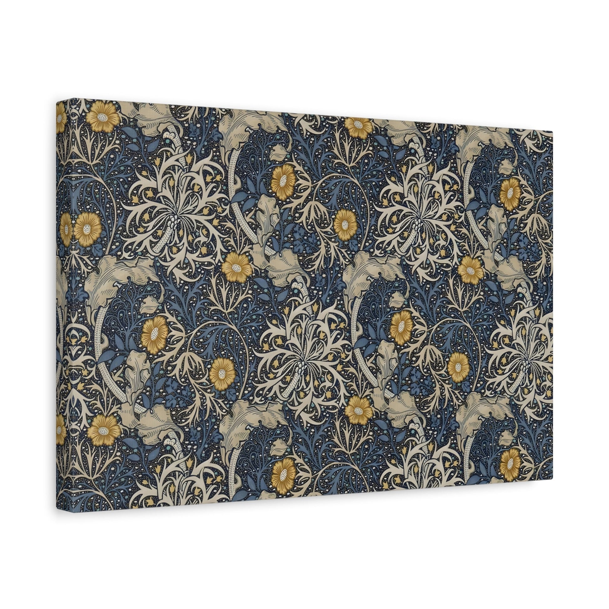 William Morris Seaweed Harmony Canvas Wall Art Prints - Maritime Artwork for Home Decor